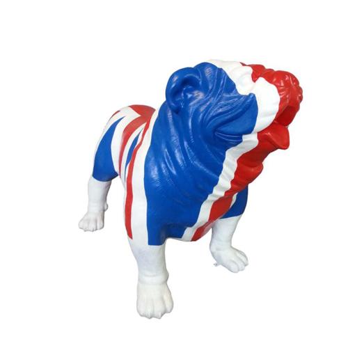 Garden Decoration Jack Union Bulldog Statue Figurine Decorative Statues Sculpture Figurines