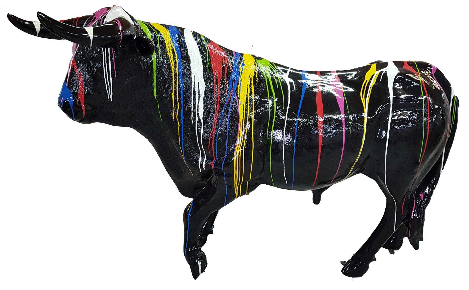 Design Figurines Sculptures Modern Abstract Sculpture Bull Garden Decoration xxl