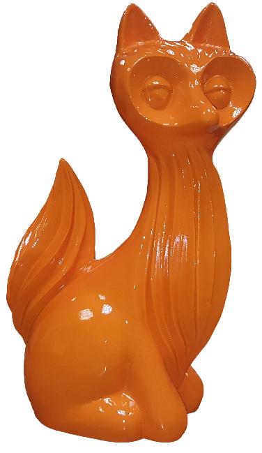 Figurines Abstract Statues designer Loft Colorful Sculptures Fox Abstract Figure