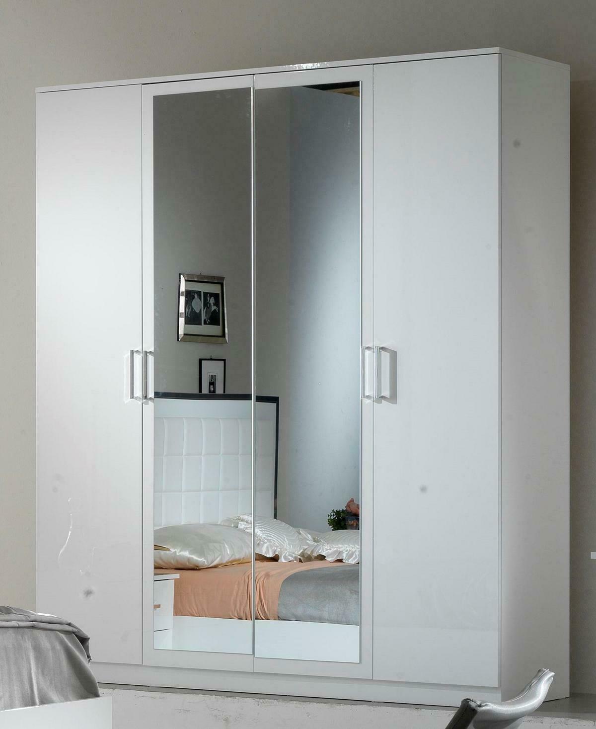 Classic Style Wardrobe Cupboard Wood Closet Premium Bedroom Furniture New