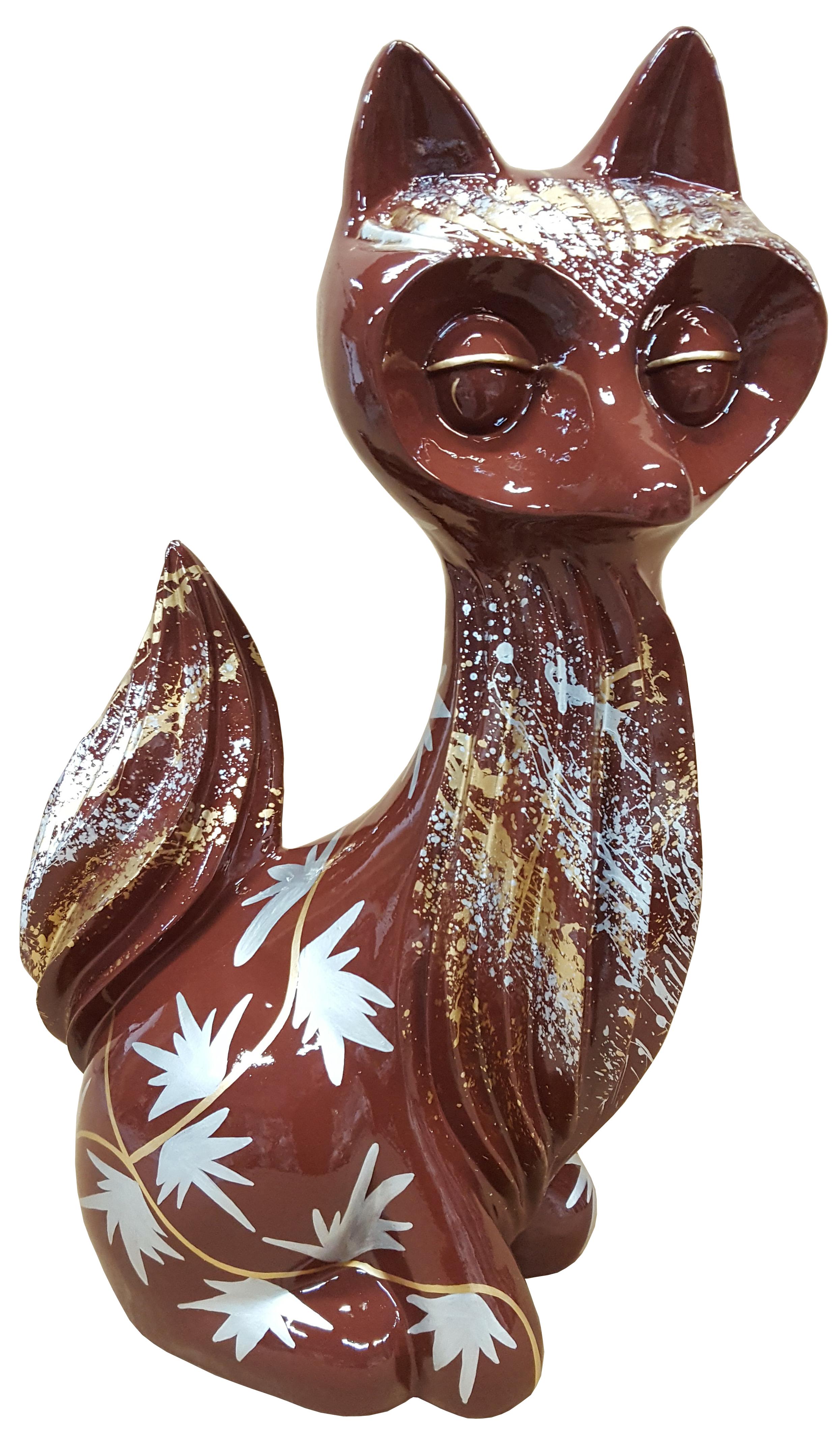 Figurines Fox Abstract Statues designer Loft Colorful Sculptures Abstract Figure