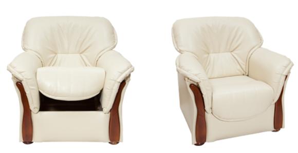 Classic Armchair TV Sofa 1 Seater Couch Designer Textile Sofas Upholstery New