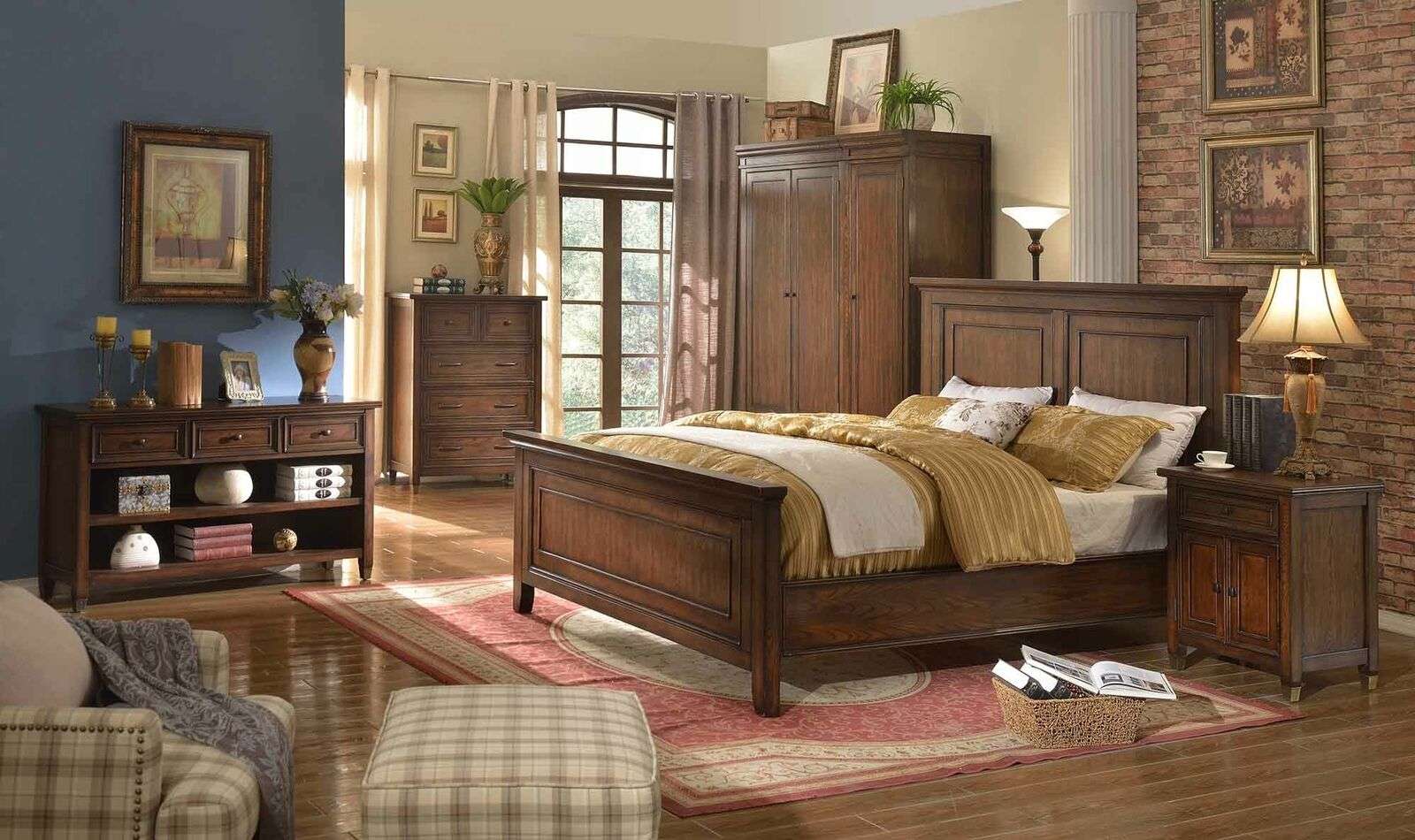 Bed Hotel Beds Design Room Wood Double Marriage Sleep Luxury Bed 180x200 Baroque