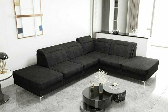 Modern sofas fabric sofa couch living area sofa corner design corner sofa L-shape