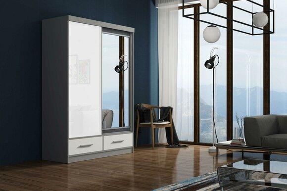Multipurpose Shelves 150cm Wardrobe Storage Closet Shelf Coat Rack New