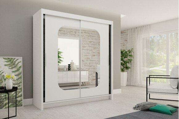 Designer High Gloss Wardrobes Furniture Wood New Luxury Clothes Wardrobe New