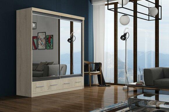 Designer Wardrobe Chests of Drawers XXL with Shelves Chest of Drawers Wardrobe