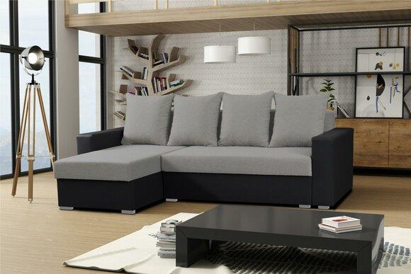 Sofa L Shape Sofas Grey Couch Corner Textile Living Room Couches Sofa Bed Box