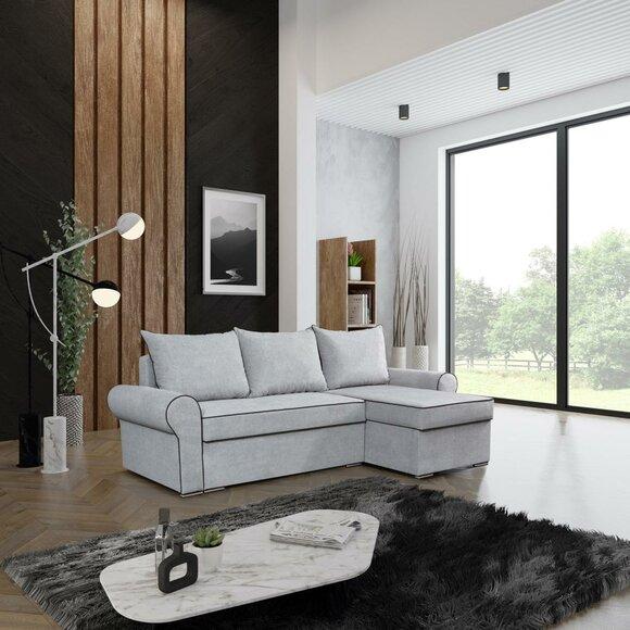 Living Room Furniture Luxury Fabric Arkos Corner Sofa L-Shape Upholstery Sofa Modern Couches