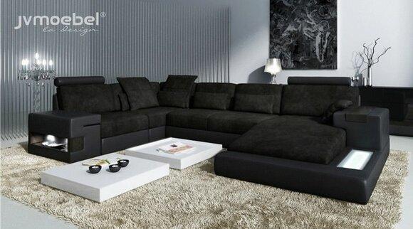 Design Sofa Corner Sofas U Shape Modern Upholstery Living Room Furniture Corner Sofa Textile Sofa