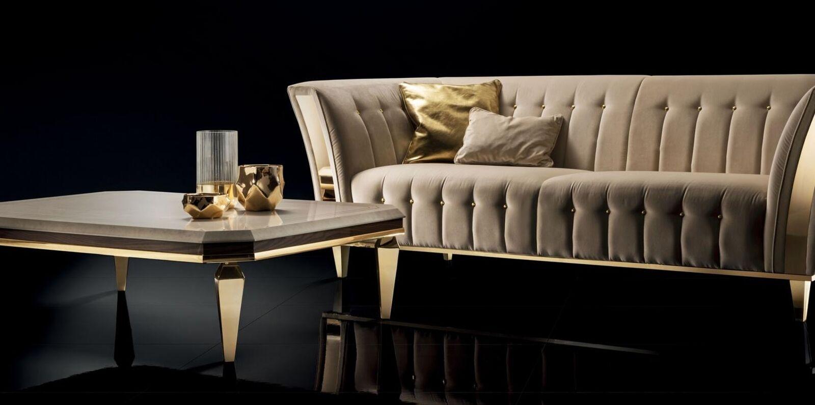 Noble design coffee table side table living room table wood tables arredoclassic