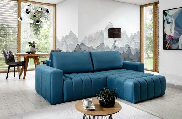 Corner sofa gray fabric L shape couch design couch upholstery textile modern set