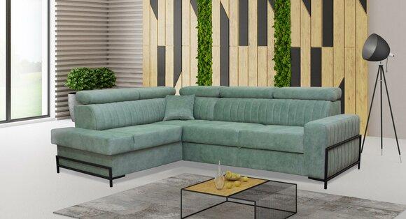 Living Room L - Shape Modern Design Textile Fabric Luxury Sofa Couch Corner Upholstered Furniture