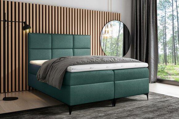 Boxspring Bed Textile Design Double Hotel Modern Bed Bedroom Beds 200x200