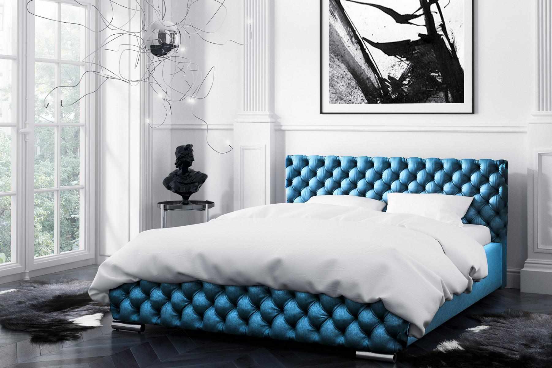 Upholstered Bed 180x200 Double Bed Hotel Modern Bed Bedroom Beds Bed Frame