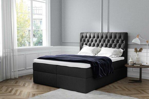 Boxspring Bed Double Bed Marriage Bed Frame Bed Upholstered Bed Beds 180x200cm