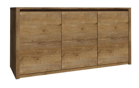 Modern Wooden Sideboard Chests of Drawers Living Room Cabinet 130cm XL Low Boards