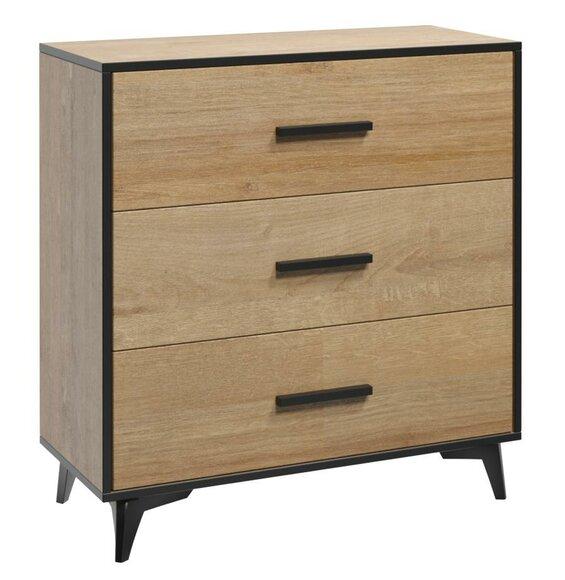 Chest of drawers Lowboard Cabinet Shelf Luxury Bedroom Wood Design Sideboard New