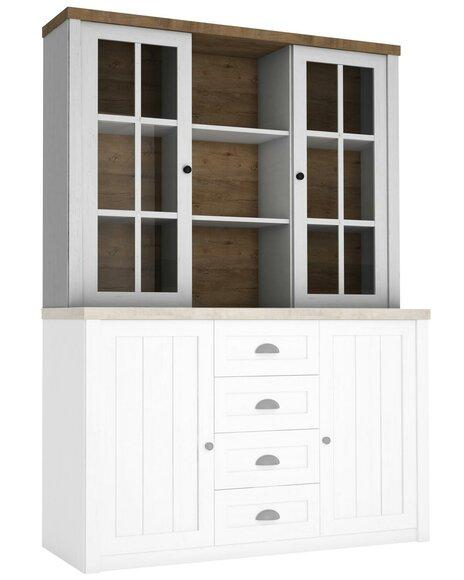 Classic Wardrobes Cupboard Sideboard Top Chest of Drawers W2D Chest of Drawers