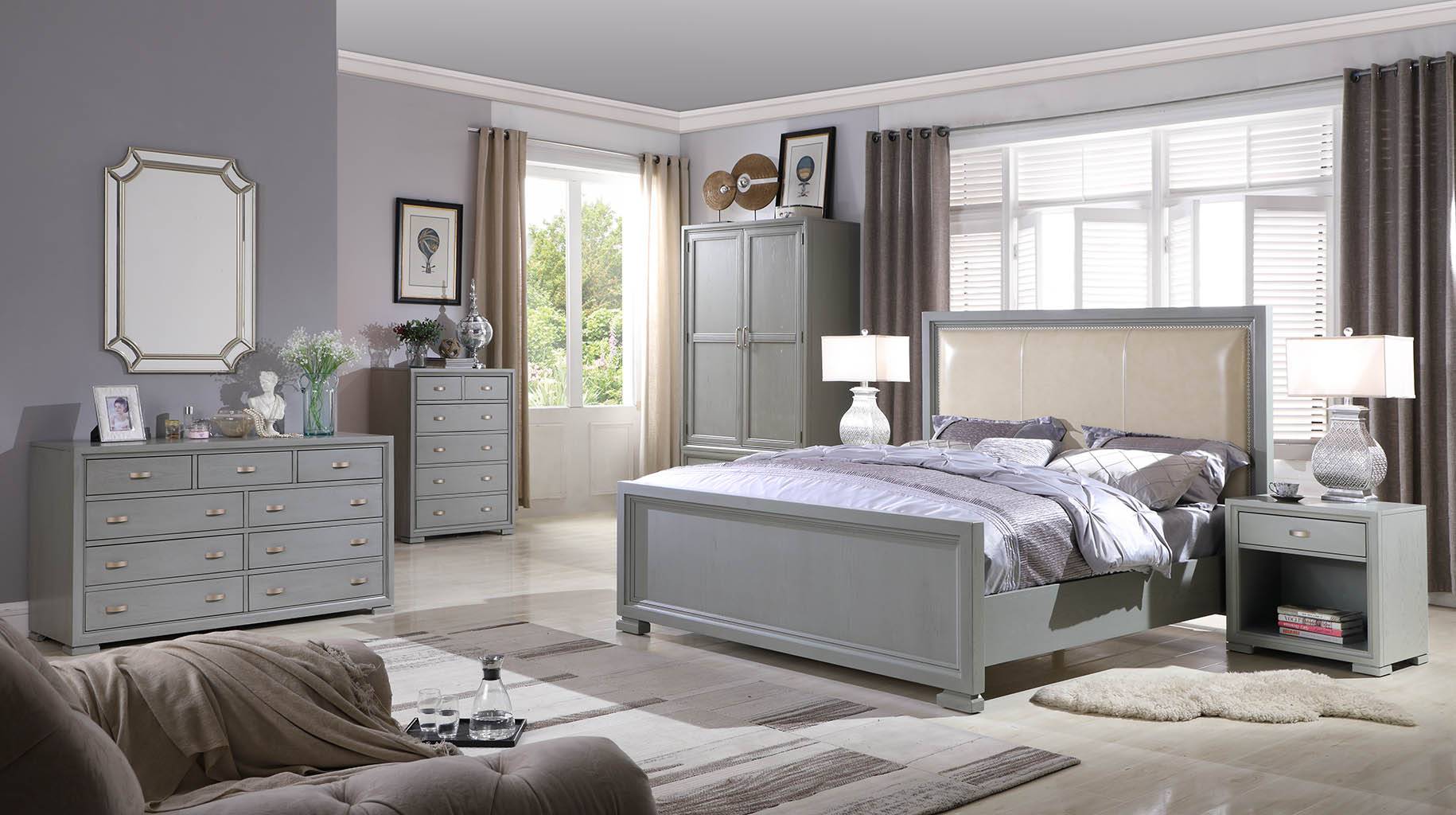 Design beds luxury double hotel beds bedroom wood new 180x200 cm