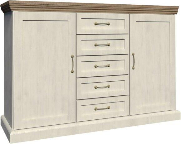 Chest of Drawers Living Furniture Wood Sideboard Handmade Console Chests of Drawers Low Board Luxury