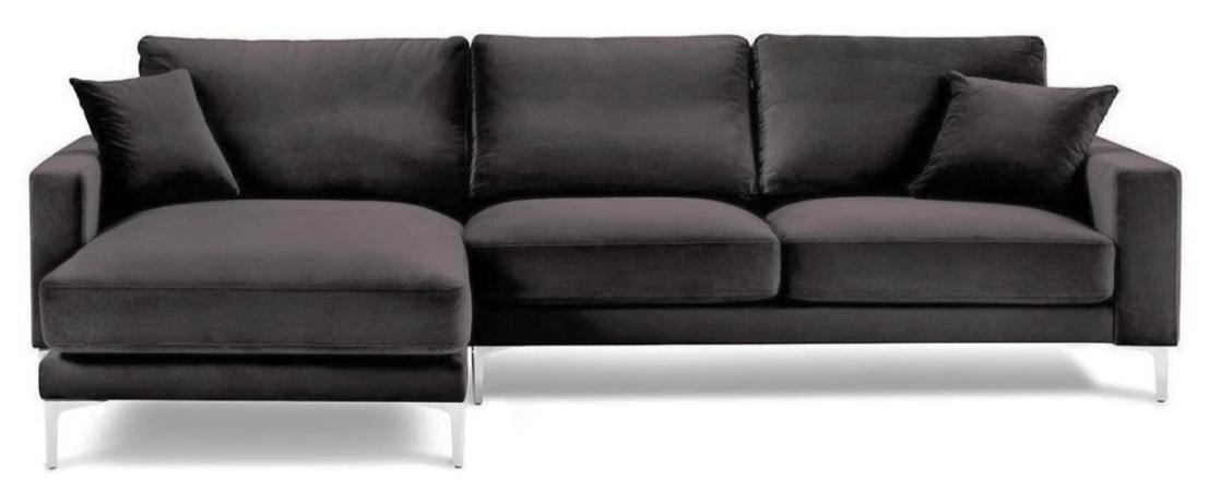 Sofas Italian Furniture Black Corner Sofa Living Room Design Couches Upholstery Sofa