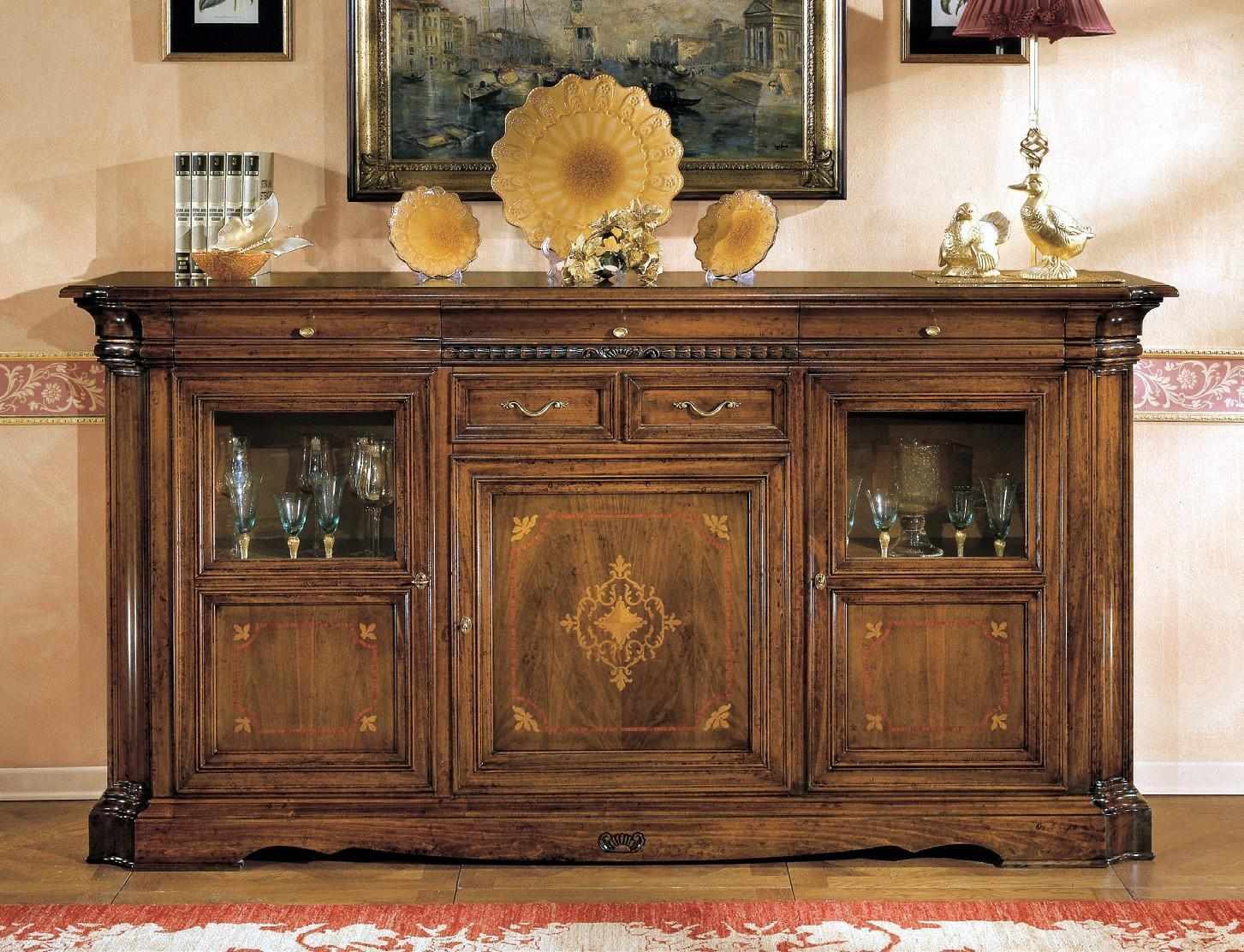 Dresser sideboard dresser drawer showcase living room wood buffet cabinet new