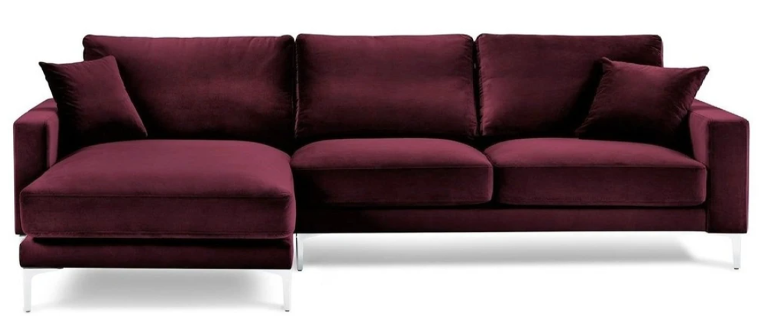 Red Burgundy Corner Sofa Design Couches Upholstery Sofas Italian Furniture Design