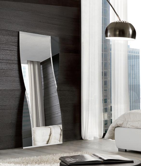 Floor Mirror Mirror Wall Mirror Bedroom Modern Wavy Design Mirror New
