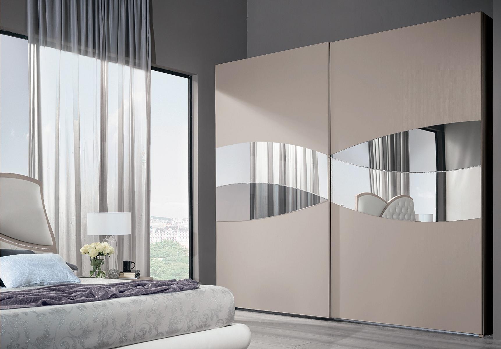 Wardrobe With Sliding Doors Bedroom Wooden Cupboard Wardrobes Wooden Mirror