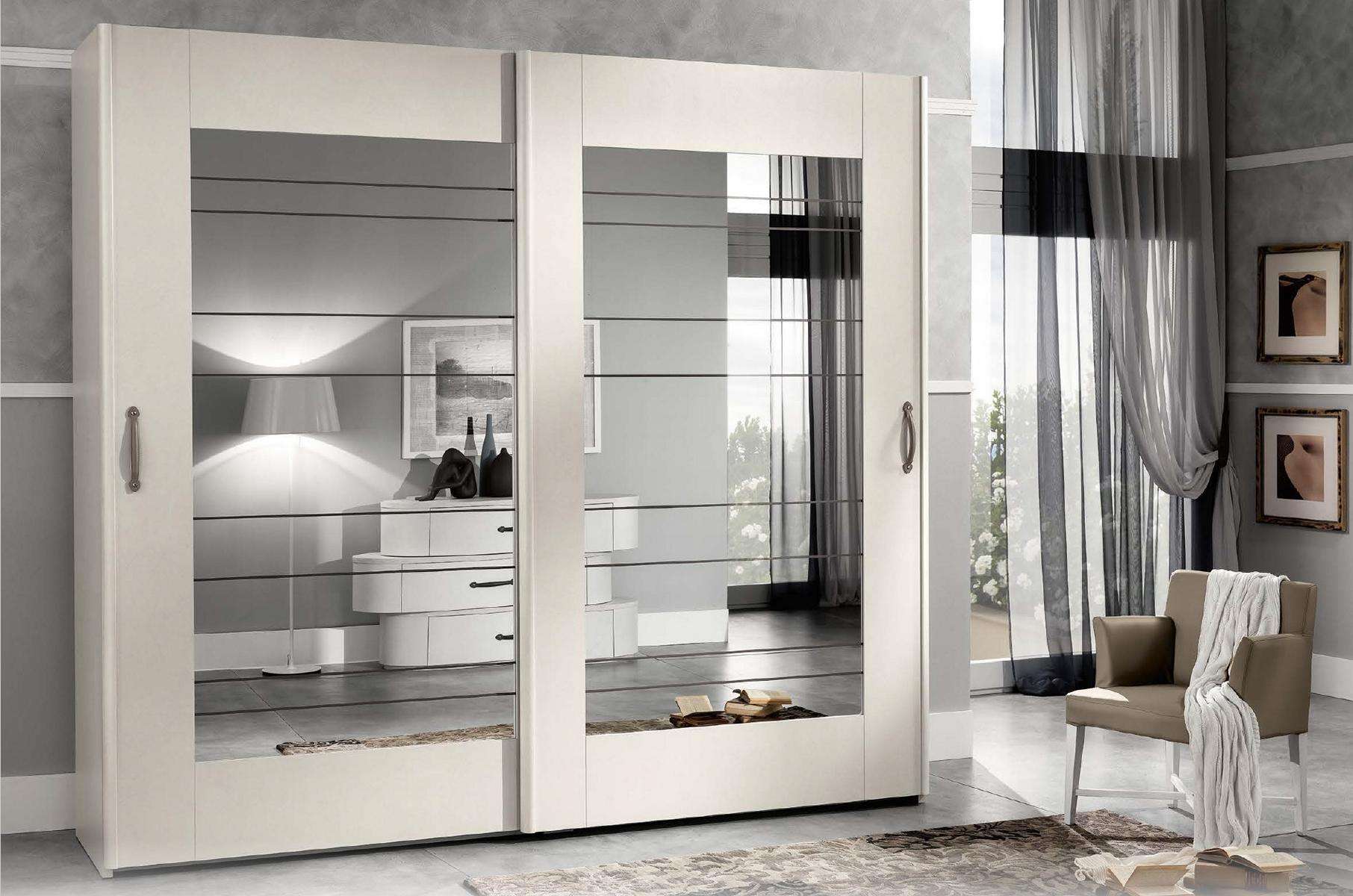 Luxury Wardrobe with Sliding Doors Bedroom Cupboard Wardrobes Wood Modern