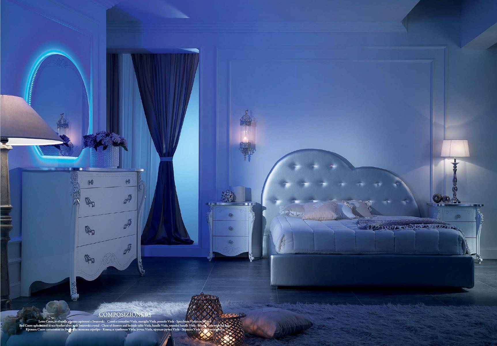 Bed Bedroom Beds Wood Luxury Furniture Design Classic Italian Furniture
