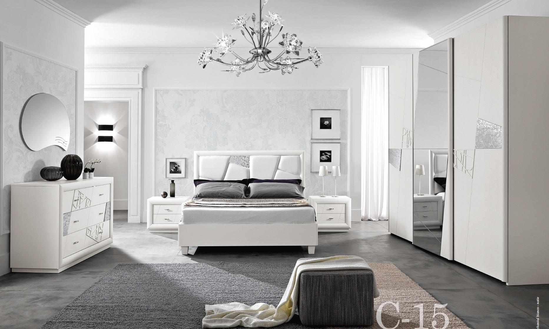 Bed Modern Beds Luxury Bed Frame Double Wood Bedsteads Bedroom White