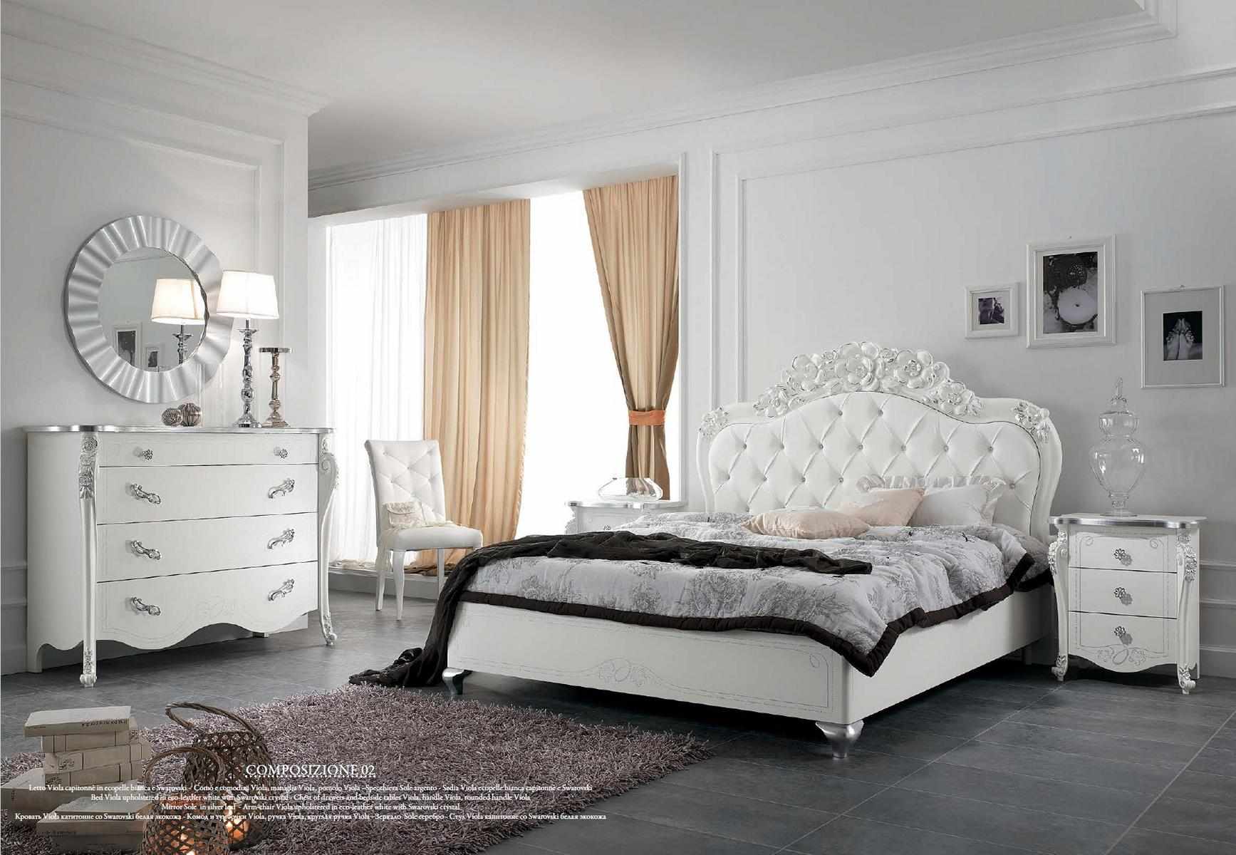 Bed Style Bedroom Beds Wood Italian Furniture Design Classic Art Deco