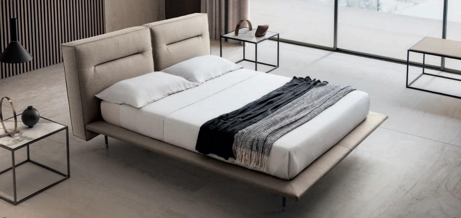 Design Wood Textile Leather Beds 200x200cm Bed Bedroom Hotel Beds Double