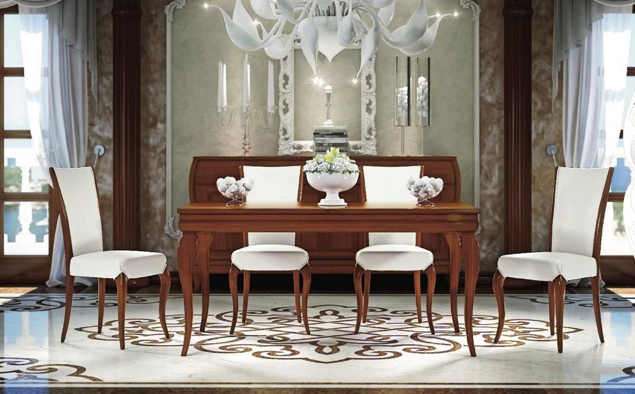 Luxury Dining Table Dining Wood Modern Design Extendable Dining Room Italy