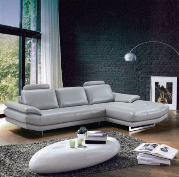 Leather sofa couch living area corner sofa corner set design modern sofa 1508