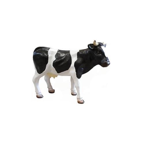 Modern Figure Cow Cattle Plastic Sculpture Statues Figures Decoration 85 x 116cm