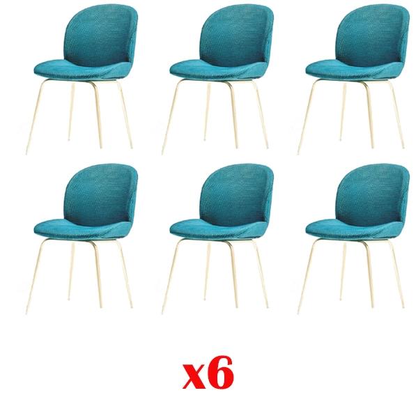 Green Armchairs 6x Luxury Modern Dining Room Chair Chairs Seat Modern Wood
