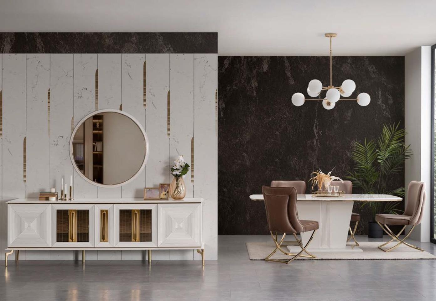 Luxury sideboard xxl chest of drawers 240cm cabinet chests of drawers sideboard Big 2tlg