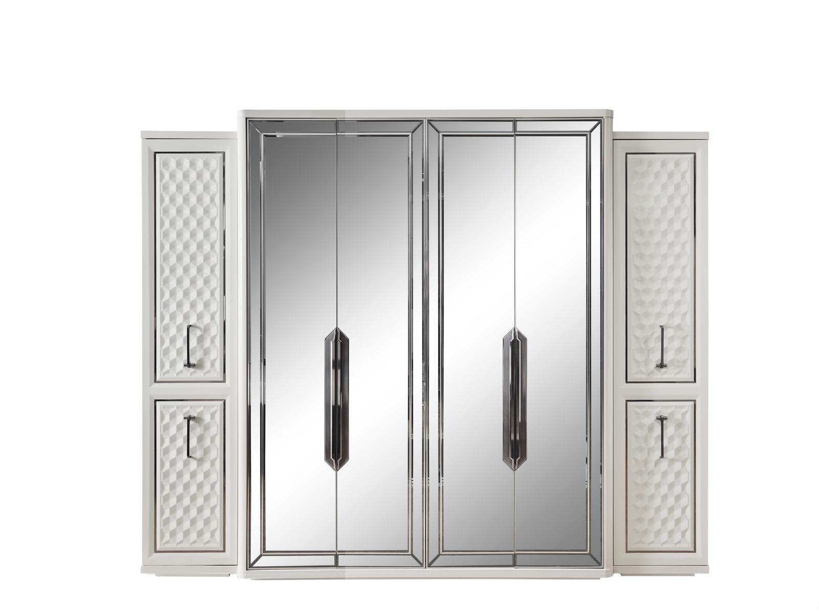 Wardrobe cabinet luxury wood cabinets design furniture bedroom white new