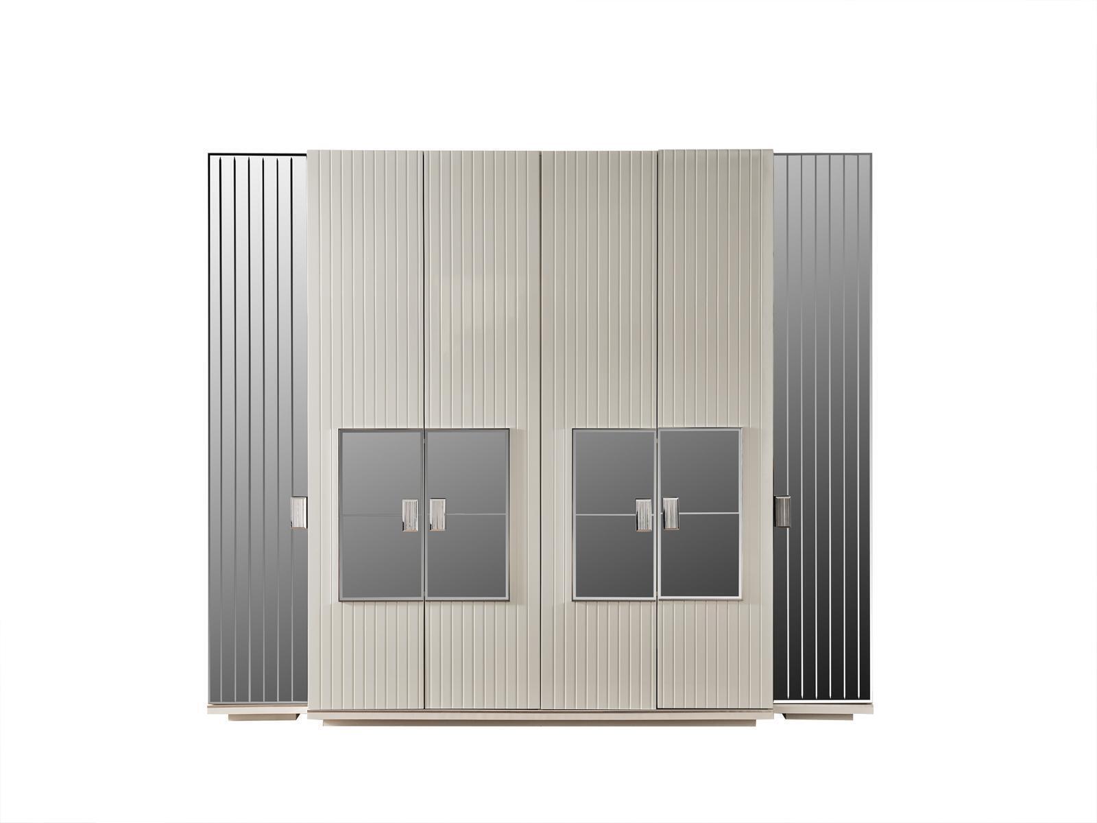 Wardrobe cabinet luxury wood cabinets design furniture bedroom white new