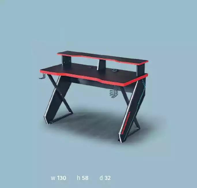 Modern Tables Desk Children\'s Desk Black Gamer Computer Table