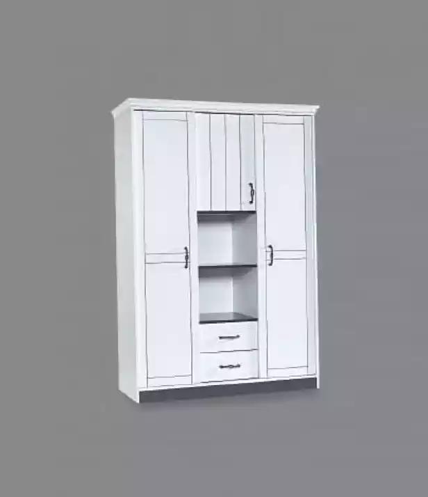 Country House Furniture Bedroom Wardrobe Cupboard White Wardrobes 140cm