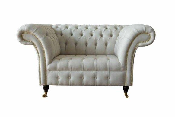 Sofa 1.5 seater couch design upholstery modern textile fabric couches new