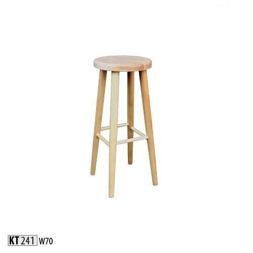 Bar stool Bar stool Bar furniture Round stool Wooden stool Solid wood stool
