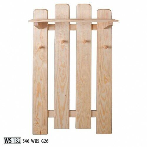 Solid wood wardrobe panel solid pine wall hanging wardrobe hallway wood New