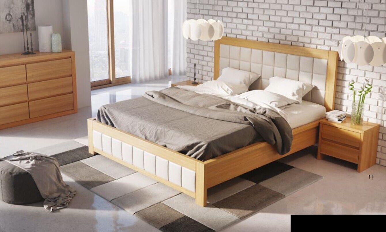 Real wood beds wooden bed double bed handmade real wood bed New upholstered bed