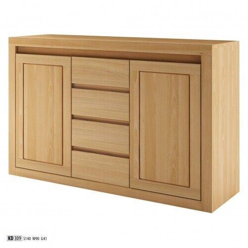 Sideboard dresser solid wood cabinets real wood oak 140x90cm dressers cabinet