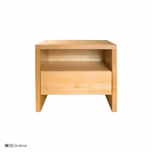 Bedside table bedside table bedside table chest of drawers 1 drawer real handcrafted wood